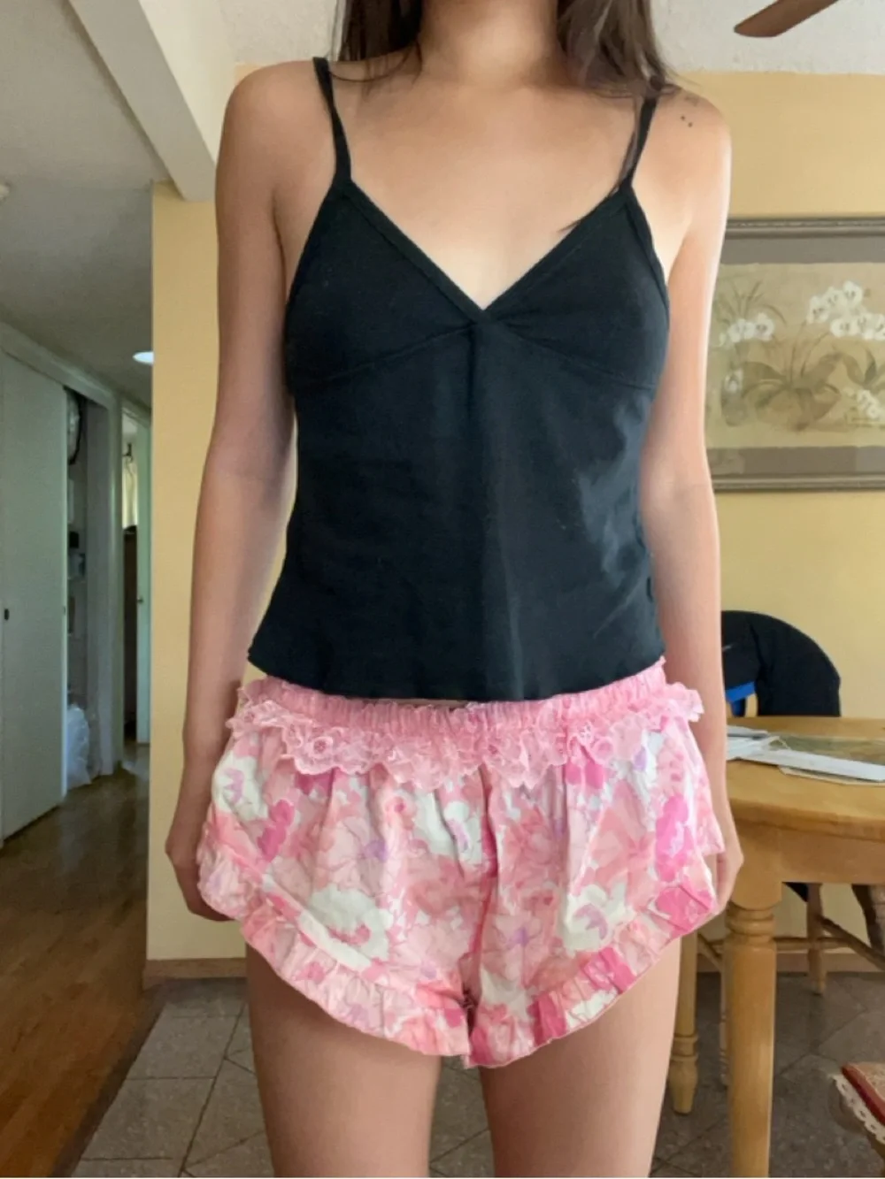 Free people floral sleep shorts